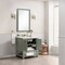 James Martin Vanities Breckenridge 30in Single Vanity, Smokey Celadon w/ 3 CM White Zeus Top 330-V30-SC-3WZ - alternate 4